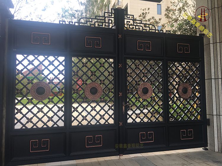 合肥铸铝庭院大门
